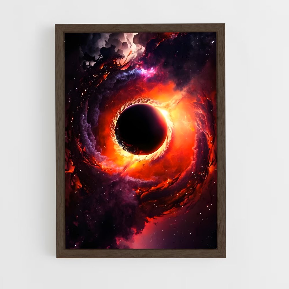 Poster énigmatique du trou noir (vue 5)